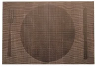 Podstawki pod garnki - Lacor 66756 zestaw podkładek na stół 45 x 30 cm, brązowy 66756 - miniaturka - grafika 1