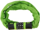 Zabezpieczenia do roweru - Dunlop Zapięcie rowerowe łańcuch na szyfr 207559-ZIE - miniaturka - grafika 1