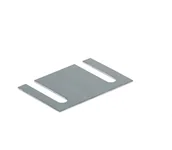 Szafy i regały magazynowe - AJ Produkty Podkładka poziomująca do słupa ze stopą, 2 mm, P80 - miniaturka - grafika 1