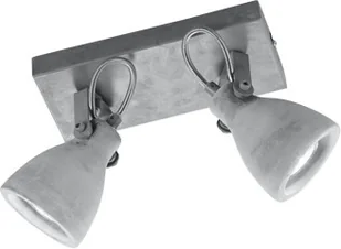 Trio Oświetlenie CONCRETE reflektor LED Siwy, 2-punktowe 802500278 - Lampy ścienne - miniaturka - grafika 3