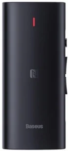 Baseus Odbiornik Bluetooth 5.0 BA03, dźwięk 3D, NFC, aptX (czarny) BSU951 - Transmitery FM - miniaturka - grafika 3
