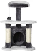 Drapaki dla kotów - dibea Drapak, drapak dla kota, drzewo do wspinaczki dla kotów, drzewo dla kotów, z sizalu, w różnych kolorach, szary/biały - miniaturka - grafika 1