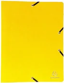 Segregatory - Exacompta pierścieniowy iderama z gumowym ściągaczem A4, 4 pierścienie, 15 MM, powlekany karton Manila, żółty 2 pierścienie 54899E - miniaturka - grafika 1