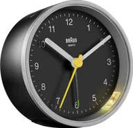 Zegary - Braun BC 12 SB budzik kwarcowy czarno-srebrny 67102 67102 - miniaturka - grafika 1