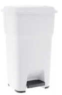 Kosze na śmieci - Merida Kosz na śmieci 60 litrów HERA plastik biały KJB408 - miniaturka - grafika 1