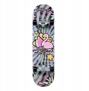 SMJ Deskorolka Kompletna Flamingo 78x20.5cm ABEC-5 - Deskorolki - miniaturka - grafika 5