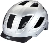 Kaski rowerowe - Abus Hyban 2.0 Signal Kask, signal silver L | 56-61cm 2021 Kaski miejskie i trekkingowe 86915 - miniaturka - grafika 1
