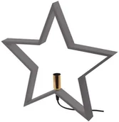 Ozdoby bożonarodzeniowe - EMOS Świąteczna dekoracja 1xE14/230V szary - miniaturka - grafika 1