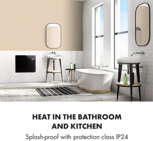 Klarstein Klarstein Bornholm Single Smart, grzejnik konwekcyjny, 1000 W, sterowanie przy użyciu aplikacji, czarny ACO7-BrnhlmSnglSmrtB - Ogrzewanie przenośne - miniaturka - grafika 8