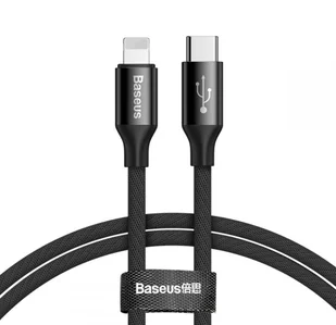 Baseus Baseus Kabel Baseus yiven CATLYW-C01 (USB typu C - Lightning ; 2m; kolor czarny) 2_246619 - Kable komputerowe i do monitorów - miniaturka - grafika 3