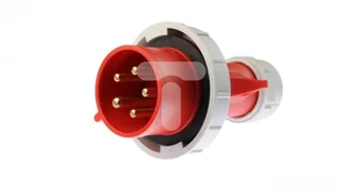 PCE Wtyczka siłowa odbiornikowa przenośna Twist IP67 32A 400V 3P+Z+N - Kostki, złączki, wtyczki - miniaturka - grafika 2