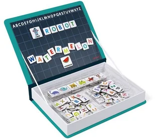 Janod Magnetyczna układanka Alfabet Magnetibook kolekcja 2018, - Klocki - miniaturka - grafika 6