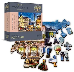 Trefl Puzzle drewniane 1000 Francuska uliczka - Puzzle - miniaturka - grafika 2