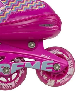 Nils Extreme Łyżworolki EXTREME NJ4613 A Różowy Rozm.38-41) (16-00-085) - Rolki - miniaturka - grafika 6