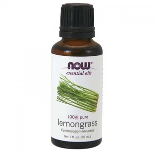 NOW Lemongrass Oil 30ml - Witaminy i minerały dla sportowców - miniaturka - grafika 3