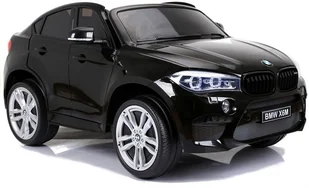 Auto Na Akumulator Nowe Bmw X6M Czarne Lakierowane - Akcesoria rowerowe - miniaturka - grafika 4