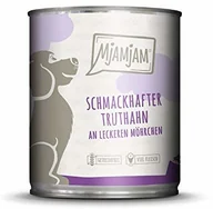 Mokra karma dla psów - MjAMjAM karma dla psów mokra karma smaczny indyk na pysznych marchewkach, 6 sztuk w opakowaniu (6 x 800 g) - miniaturka - grafika 1