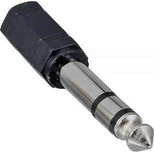 InLine 6,3 MM wtyczka stereo 3,5 MM gniazdo jack adapter 6,3 Jack Stereo 3,5 MM czarny 99305 - Złącza, przejściówki, adaptery - miniaturka - grafika 2
