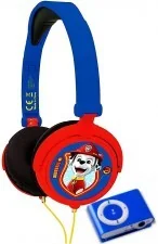 Lexibook Paw Patrol Chase Marshall słuchawki stereofoniczne, przyjazną dla dzieci siłę, składane i regulowane, niebieski/czerwony, HP015PA - Instrumenty muzyczne dla dzieci - miniaturka - grafika 3