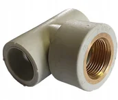 Rury - Trójnik Pp Gwint Wewnętrzny 25x3/4x25-ZGRZEWANY - miniaturka - grafika 1