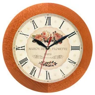 Zegary - Atrix Zegar drewniany solid róże ATW300KW - miniaturka - grafika 1