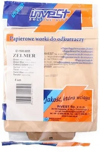 Zelmer Pozostałe Worek papierowy 5szt - Worki do odkurzaczy - miniaturka - grafika 4