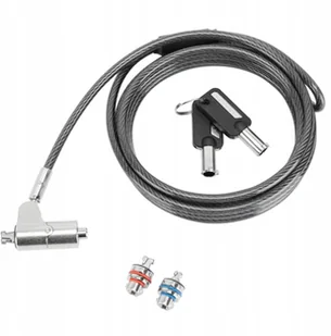 Targus Linka zabezpieczająca Blokada kluczowa DEFCON 3-in-1 ASP85GL - Zabezpieczenia do laptopów - miniaturka - grafika 3