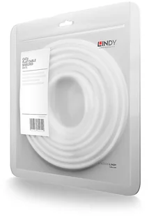 Lindy 47561 Kabel sieciowy skrętka) RJ45 Cat.6 U/FTP płaski Biały 1m LY-47561 - Kable miedziane - miniaturka - grafika 3