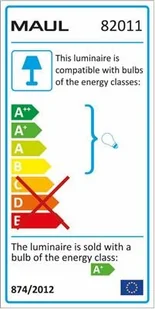MAUL Lampka LED na biurko MAULstudy, 10W, mocowana zaciskiem, czarna M8201190 - Lampy stojące - miniaturka - grafika 5