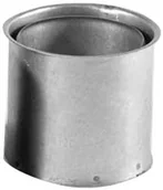 Kominy i akcesoria - Kamino-Flam fal oszewka ścienna podwójnie 80 MM f. piec rury 0,6 MM - miniaturka - grafika 1