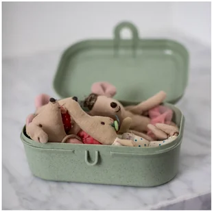 Koziol Lunchbox Organic Pascal Zielony 10,8x15,10 - Pozostałe akcesoria kuchenne - miniaturka - grafika 3