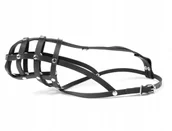 Kagańce dla psów - Kaganiec Skórzany Dla Psa Skóra Jamnik Duży - miniaturka - grafika 1