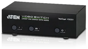 Aten VS0201 2-Port VGA Switch with Audio (VS0201-AT-G) - Pozostałe akcesoria sieciowe - miniaturka - grafika 5