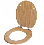 Deski sedesowe - Deska Sedesowa Wc Wolnoopadająca Mdf Bambus - miniaturka - grafika 1
