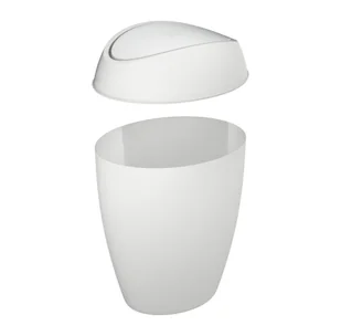 Umbra Kosz na śmieci 9 L Biały TWIRLA 1012978-661 - Akcesoria łazienkowe - miniaturka - grafika 2