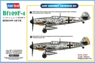 Modele do sklejania - Hobby Boss Niemiecki samolot myśliwski Messerschmitt BF109 F4 81749 - miniaturka - grafika 1