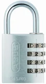 Kłódki - Abus ABUS  145/40 Kłódka 40 MM SREBRNY połączenie aluminium 49543  abu14... 14540SIL - miniaturka - grafika 1