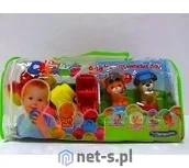 Klocki - Clementoni Clemmy Torba Pojazdy 17235 - miniaturka - grafika 1
