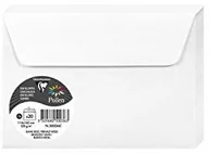 Papier do drukarek - Clairefontaine Pollen by 50036C koperta C6, masa perłowa biała 50036C - miniaturka - grafika 1