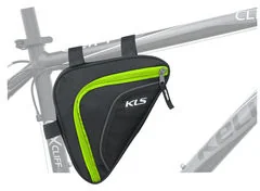 Kellys Torebka na ramę, Wedge czarno-zielony, 900 ml - Sakwy rowerowe - miniaturka - grafika 2