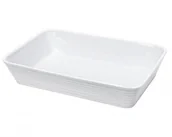 Naczynia żaroodporne - Kuchenprofi Naczynie żaroodporne biały, L, 35x24x6 cm - miniaturka - grafika 1
