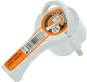 Akcesoria do oświetlenia - Solight Wtyczka kątowa 230V/16A biała - miniaturka - grafika 1