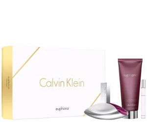 Calvin Klein br><br>Euphoria Woman zestaw woda perfumowana spray 100ml + perfumowany balsam do ciała 200ml + miniatura wody perfumowanej 10ml - Zestawy kosmetyków męskich Calvin Klein br><br>Euphoria Woman zestaw woda perfumowana spray 100ml + perfumowany balsam do ciała 200ml + miniatura wody perfumowanej 10ml - Zestawy kosmetyków męskich - miniaturka - grafika 2