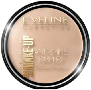 Eveline Art Professional Make-up 14 g Matujący puder mineralny prasowany nr 37 Warm Beige - Pudry do twarzy - miniaturka - grafika 4