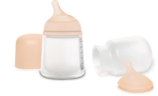 Suavinex Zestaw Startowy Zero Zero 180ML | 30642215 - Butelki dla niemowląt - miniaturka - grafika 2