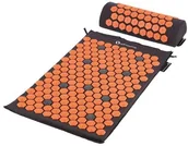 Akcesoria do masażu - HMS Mata do akupresury + poduszka AKM01 64x42 cm HMS czarna 17-44-300 - miniaturka - grafika 1