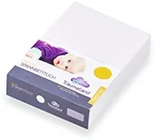 Prześcieradła dla dzieci - Traumeland tt01001 frotte prześcieradło z gumką 90 x 40 cm - miniaturka - grafika 1