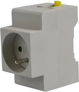 LEDart 16A 230V z uziemieniem na szynę Din TH35 - Gniazdka elektryczne - miniaturka - grafika 2
