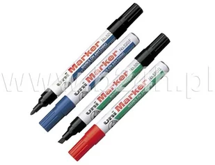 Uni Marker ZIELONY ścięty permanentny 580B - Markery permanentne - miniaturka - grafika 2