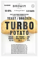 Pozostałe akcesoria do uprawy roślin - Browin Drożdże Turbo Potato na 25L 25g - miniaturka - grafika 1